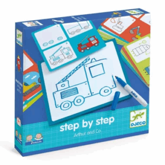 EDULUDO Dessins pas à pas Step by step Arthur & Co