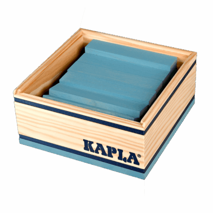 Kapla Carré 40 pièces bleu foncé