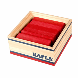 Kapla Carré 40 pièces rouge