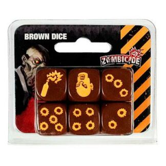 Zombicide Brown dice / dés marrons