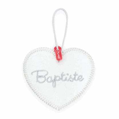 Monkoeur Baptiste coeur pour doudou