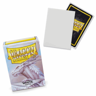 Dragon shield Standard sleeves Matte white (blanc x100)