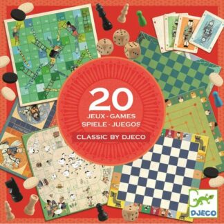 Djeco Jeu classic - Box 20 jeux