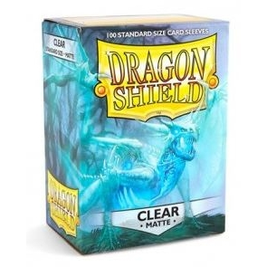 Dragon shield Std sleeves Matte clear (x100)