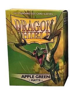 Dragon shield Standard sleeves Matte Apple green (vert pomme x100)
