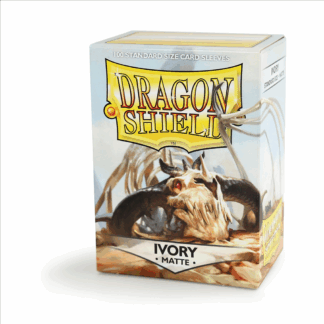 Dragon shield Standard sleeves Matte Ivory (ivoire x100)