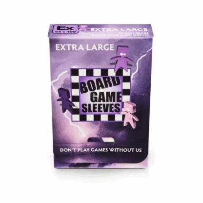 Board game sleeves extra large non-glare (65X100mm)