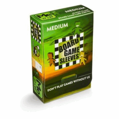 Board game sleeves medium non-glare (57X89mm)
