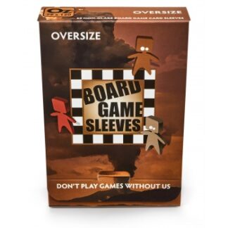 Board game sleeves oversize non-glare (79X120mm) anti-reflet x50