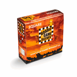 Board game sleeves square non-glare (69X69 mm)