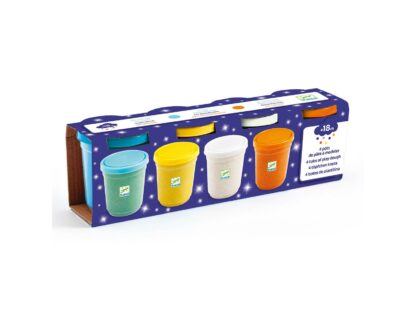 Djeco Pâte à modeler- 4 pots sweet