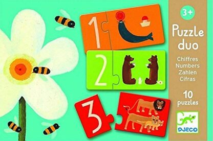 Puzzle Djeco Duo chiffres