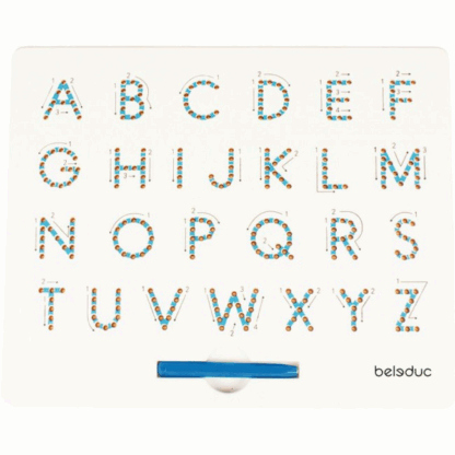 Magnetic Drawing Board Letters Beleduc