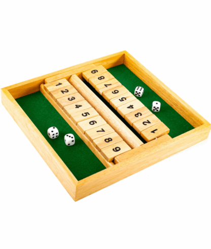 Shut the box double 9