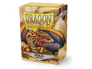 Dragon shield Standard sleeves Matte gold
