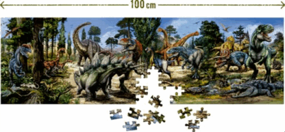 Puzzle panoramique T. Rex world 250 pièces
