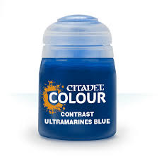 Ultramarines blue - contrast