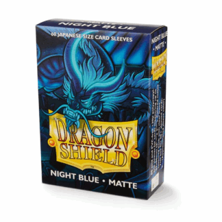 Dragon shield japanese sleeves Matte Night blue
