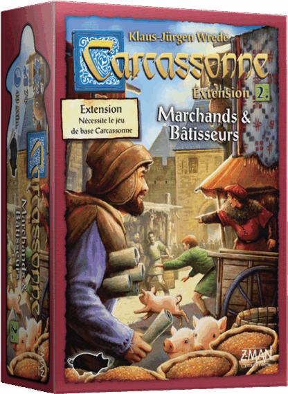 Carcassonne : Marchands et Bâtisseurs (Ext)