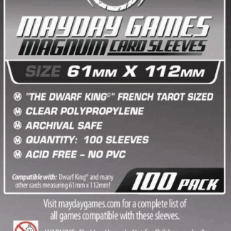 Sleeves Mayday 61X112 le roi des nains