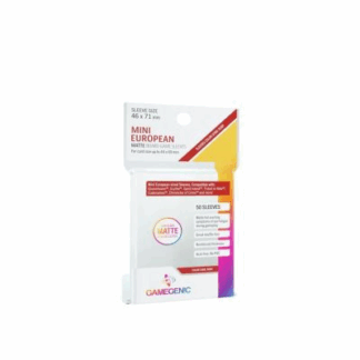 Gamegenic 50 Matte Sleeves 46x71 Mini Européen