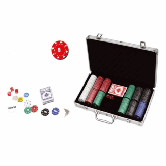 Mallette poker 300 jetons carré d'as 11.5g ABS