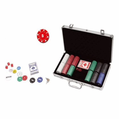 Mallette poker 300 jetons carré d'as 11.5g ABS
