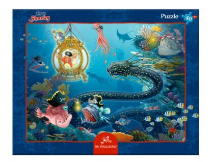 Puzzle Sharky aventure sous la mer
