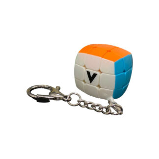 Porte clé V-cube bombé