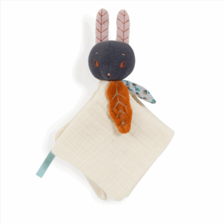 Doudou lapin crème Après la pluie