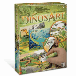 DinosArt - Tableaux à texturer (Sable et pierres)