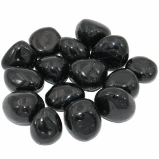 20 Gemmes Noires en sachet (grande taille)