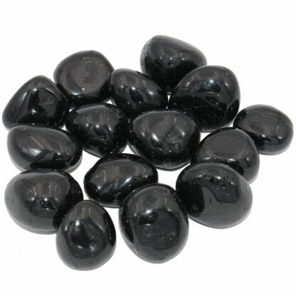 20 Gemmes Noires en sachet (grande taille)