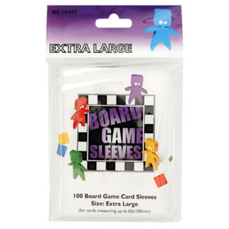 Board game sleeves clear extra large 65X100