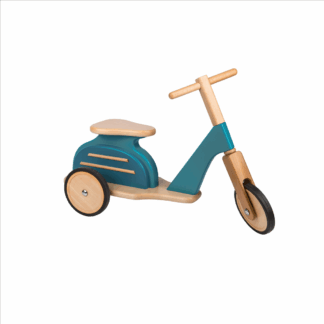 Scooter bleu Mémoire d'enfant