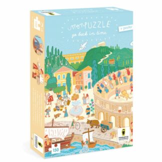 Puzzle Pirouette Cacahouète à remonter le temps Mon puzzle Antiquité 150 pièces