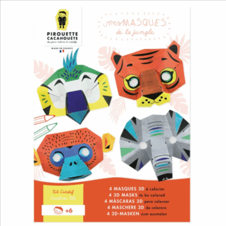 Kit créatif - Masques de la jungle