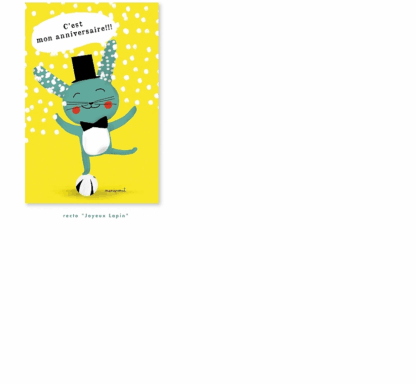 Mes invitations lapin