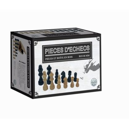 Pièces d'échecs 88 mm standard