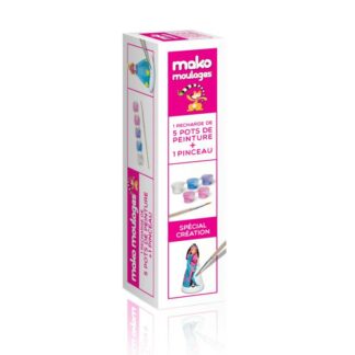 Mako moulage kit recharge 5 pots de peintures princesses