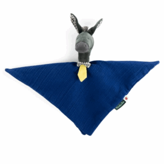 Doudou lange âne pomme des bois