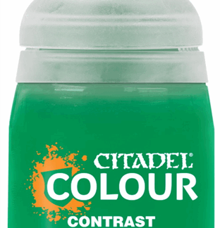 Karandras green - contrast