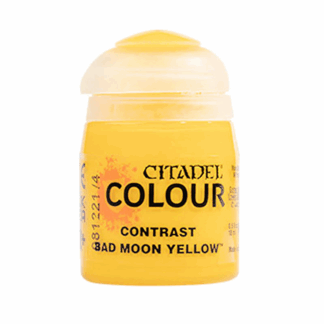 Bad moon yellow - contrast
