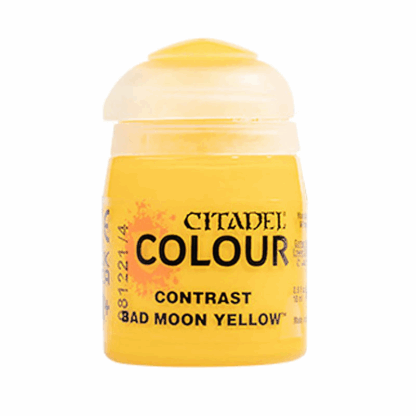 Bad moon yellow - contrast