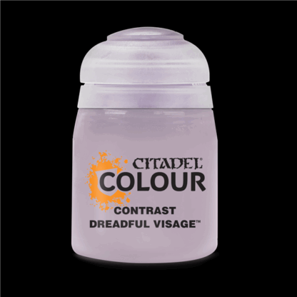 Dreadful visage - contrast