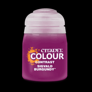 Sigvald burgundy - contrast