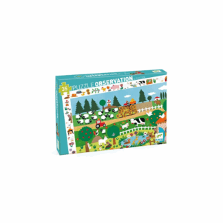 Puzzle d'observation La ferme