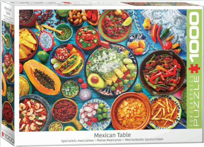 Puzzle 1000 pièces : Spécialités mexicaines