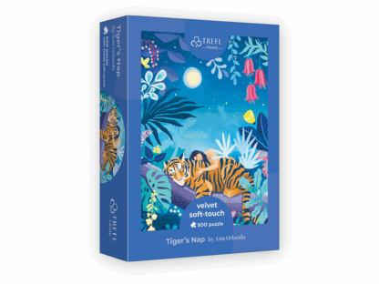 Puzzle velvet 500 pièces - tiger's nap