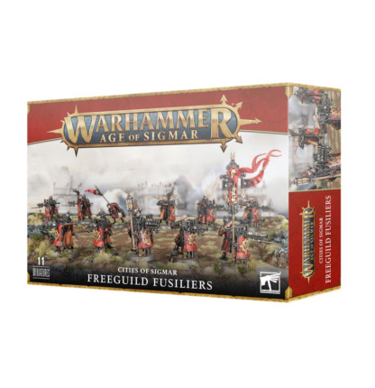 Age of sigmar - Fusiliers des Guildes Franches